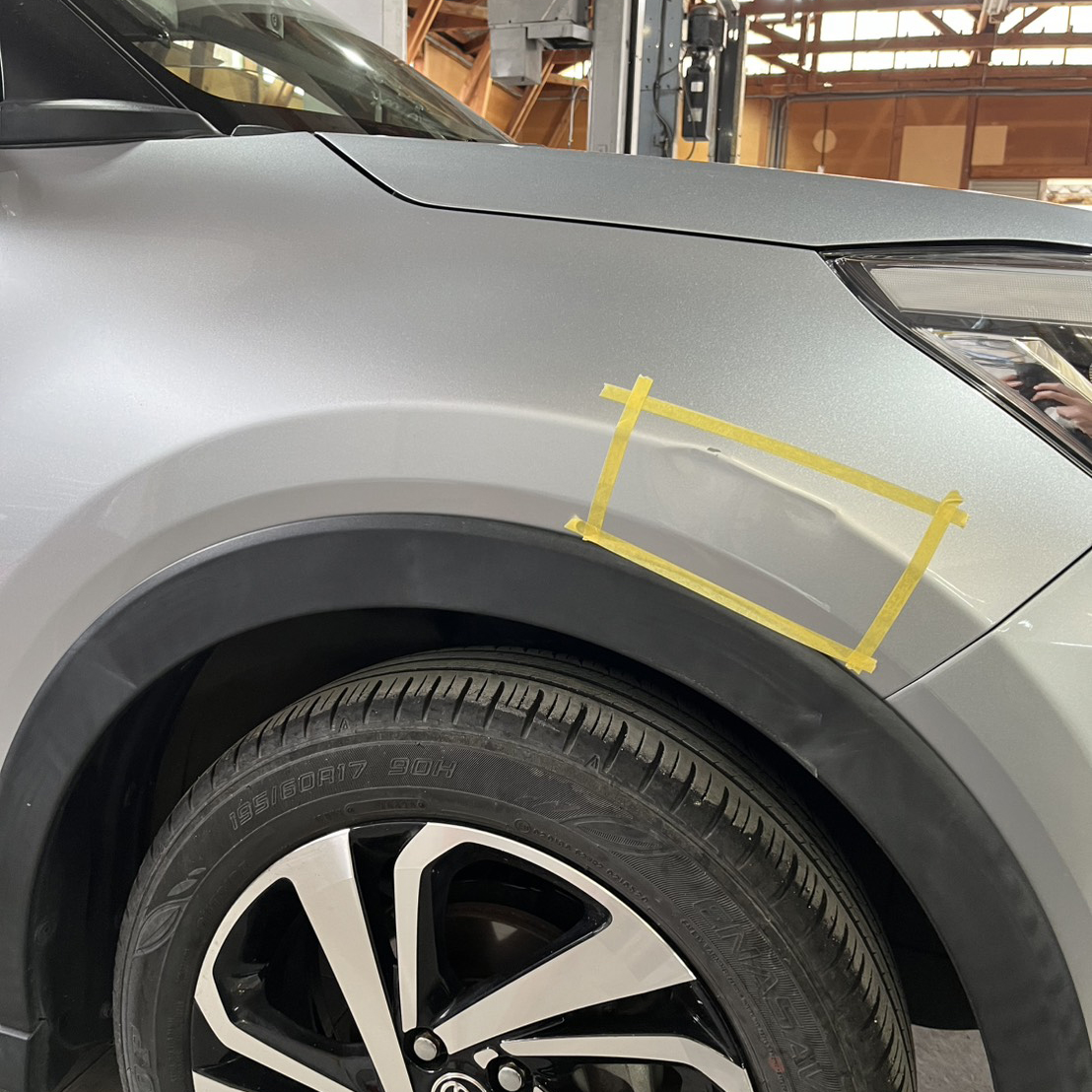 フェンダースマホサイズ凹み